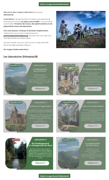 Page privée laboratoire shikwakalab Tchendukua 01