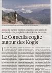 22/03/2010 - Liberation - Le Comedia Cogite Autour Des Kogis